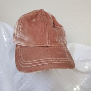 Madewell Velour Baseball Cap Hat OSFM NWOT
